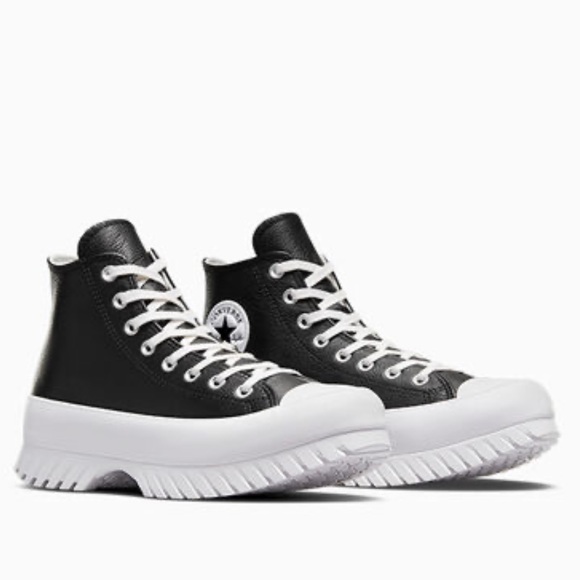 Converse Black Genuine Leather Chuck Taylor All Star Lugged 2.0 - Picture 6 of 6